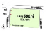 高桑1-151_区割図