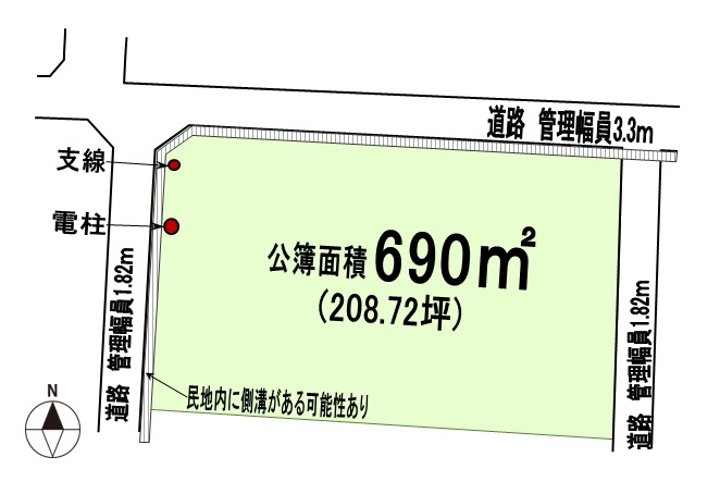 高桑1-151_区割図